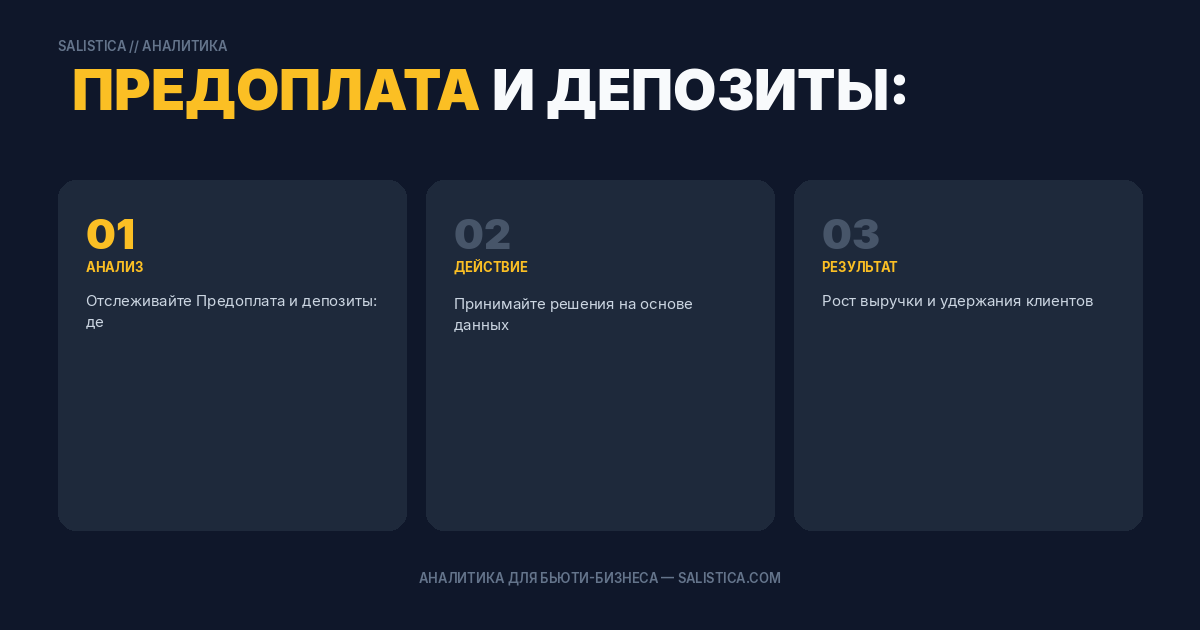 Предоплата и депозиты: деликатный, но работающий инструмент