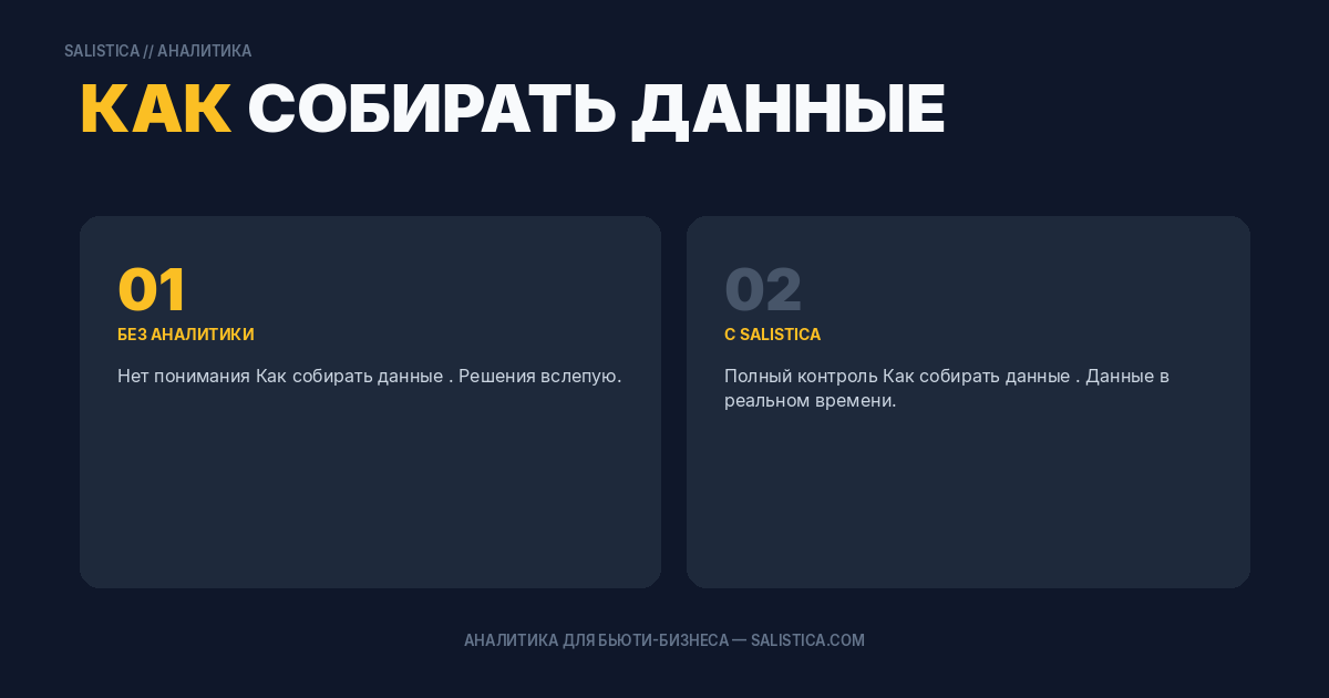 Как собирать данные об услугах