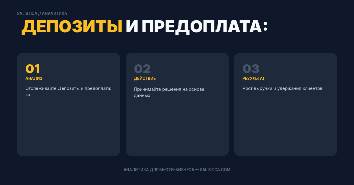 Депозиты и предоплата: как не потерять клиентов