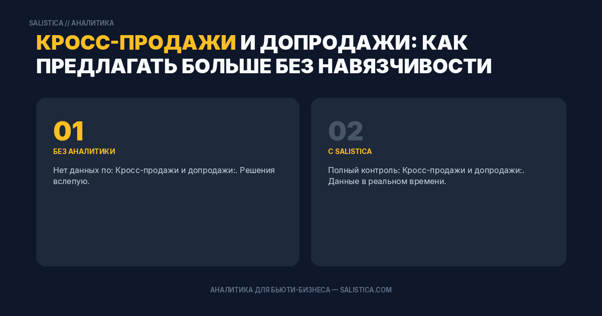 Кросс-продажи и допродажи: как предлагать больше без навязчивости